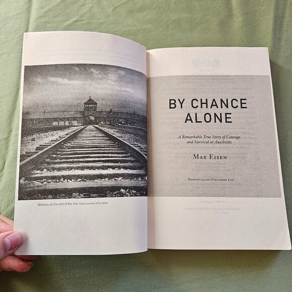 By Chance Alone by Max Eisen‎ Paperback A Remarkable True Story of Courage - Picture 2 of 9